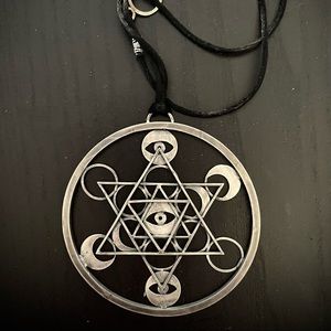 Metals by Nature Amulet; handmade sterling silver jewelry